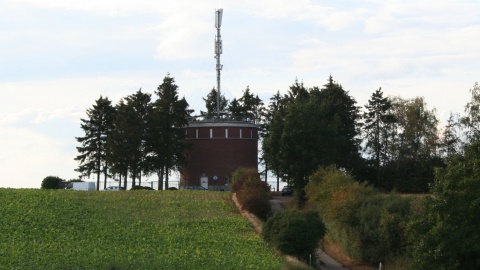 De watertoren van Hoegaarden