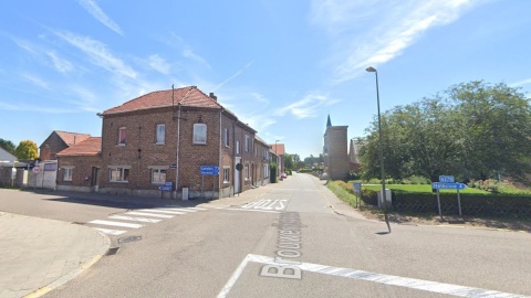 Kruispunt Brouwerijstraat en Grote Steenweg