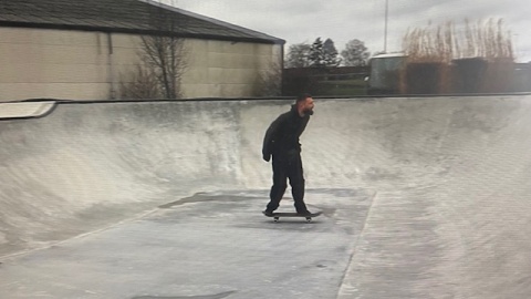 Het nieuwe skatepark op het Houtemveld