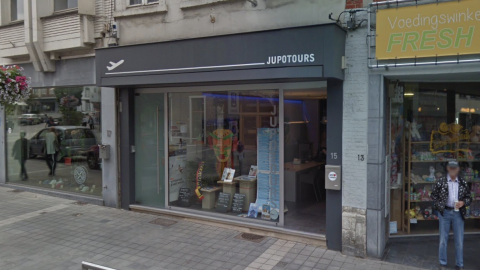 Jupotours was eerst op de Veemarkt gevestigd, daarna verhuisde de reismaatschappij naar de Nieuwstraat